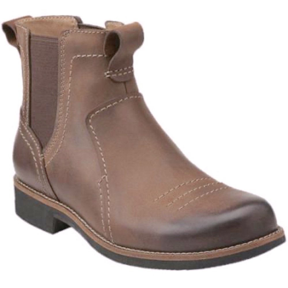 Clarks Brown Leather Men's Boots
